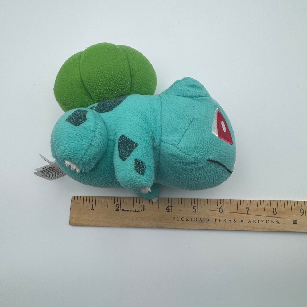 Pokemon Plush Lot Mega Lucario Pokemon Center Bulbasaur TOMY Eevee Bundle 3pc - Picture 9 of 13